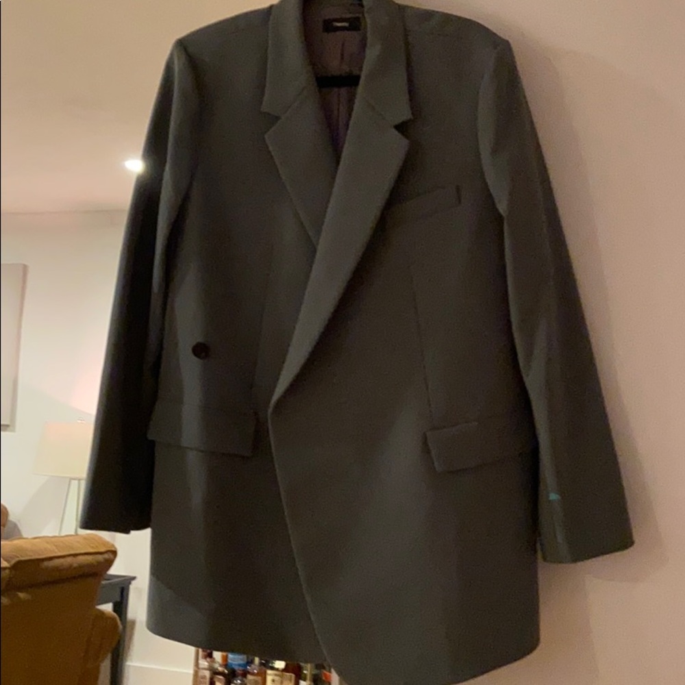Theory overlap blazer NWT size 12 $595 - Picture 3 of 4